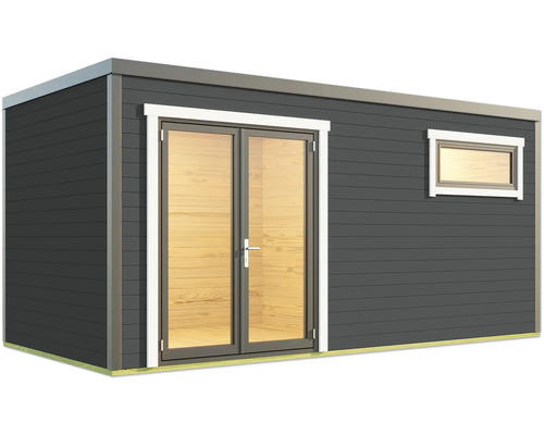 Gartenhaus mit Doppeltür und Fenster