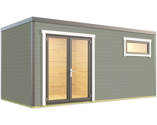 Gartenhaus mit Doppeltür und Fenster