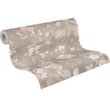 Tapetenrolle mit floralem Muster