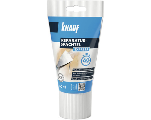 Knauf Reparaturspachtelmasse Express weiß 160 ml