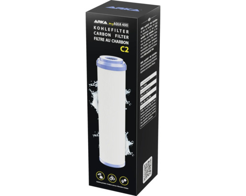 ARKA myAQUA 400 Kohlefilter C2 in Produktverpackung