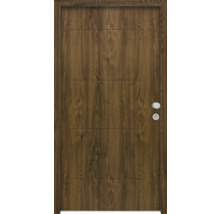 Holztür mit Drückergarnitur
