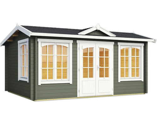 Gartenhaus mit Doppeltür und Fenstern