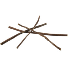 Braune Süßholzwurzelstücke