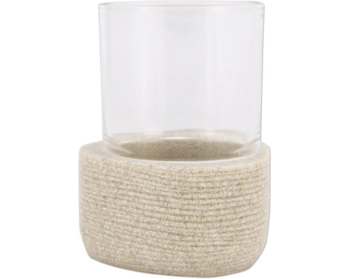 Zahnputzbecher mit Seiloptik