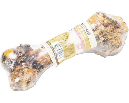 Verpackter Hundeknochen vom Schwein