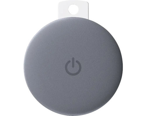 Runde Fernbedienung mit Ein- und Ausschaltsymbol