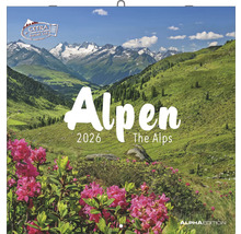 Alpenkalender 2026 mit Alpenmotiv