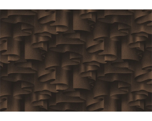 Digitaldruck Vlies 2538M-13 GMK Drape bronze 400x270cm Tapete mit Streifenmuster