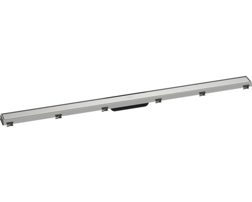 Fertigset Duschrinne hansgrohe RainDrain Match 1155 mm edelstahl gebürstet 56042800 ohne Installationsset und den uBox Grundkörper 56042800