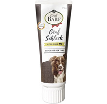 Graf Barf Hundeleckerli vom Rind in Tube, 75 Gramm