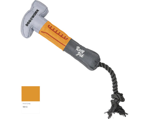 Hundespielzeug Hammer mit Seil