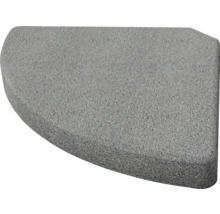 Schirmständerplatte GARDEN PLACE 16 kg, Beton, dreieckig