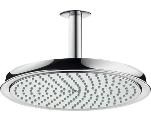 Kopfbrause Set hansgrohe Raindance Classic 1jet rund Ø 270 mm mit Deckenanschluss chrom 27405000 Kopfbrause Set hansgrohe Raindance Classic 1jet rund Ø 270 mm mit Deckenanschluss chrom 27405000