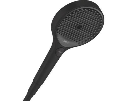 Handbrause hansgrohe Rainfinity 130 3jet EcoSmart rund Ø 130 mm schwarz matt 26865670 Handbrause hansgrohe Rainfinity 130 3jet EcoSmart rund Ø 130 mm schwarz matt 26865670