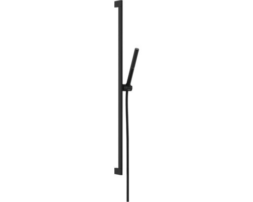 Brausegarnitur hansgrohe Pulsify S 100 1jet EcoSmart schwarz matt Brausestangenlänge 950 mm 24382670 Brausegarnitur hansgrohe Pulsify S 100 1jet EcoSmart schwarz matt Brausestangenlänge 950 mm 24382670