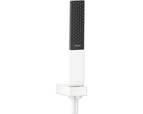 Handbrause Set hansgrohe Rainfinity 100 1jet eckig mit Brauseschlauch 160 cm weiß matt 26856700 Handbrause Set hansgrohe Rainfinity 100 1jet eckig mit Brauseschlauch 160 cm weiß matt 26856700