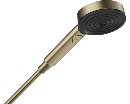 Handbrause hansgrohe Pulsify Select S 105 3jet Relaxation rund Ø 110 mm brushed bronze 24110140 Handbrause hansgrohe Pulsify Select S 105 3jet Relaxation rund Ø 110 mm brushed bronze 24110140