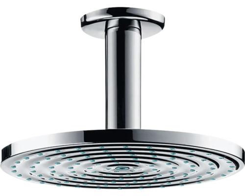 Kopfbrause Set hansgrohe Raindance S 240 1jet rund Ø 180 mm mit Deckenanschluss chrom 27478000 Kopfbrause Set hansgrohe Raindance S 240 1jet rund Ø 180 mm mit Deckenanschluss chrom 27478000