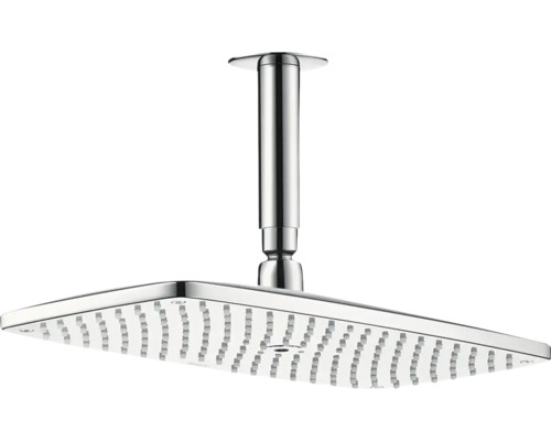 Kopfbrause Set hansgrohe Raindance E 360 1jet EcoSmart eckig 190 x 360 mm mit Deckenanschluss chrom 26604000 Kopfbrause Set hansgrohe Raindance E 360 1jet EcoSmart eckig 190 x 360 mm mit Deckenanschluss chrom 26604000
