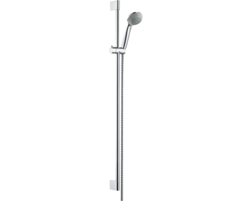 Brausegarnitur hansgrohe Crometta 85 Mono chrom glänzend Brausestangenlänge 959 mm 27729000