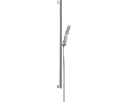 Brausegarnitur hansgrohe Pulsify E 100 1jet EcoSmart+ chrom glänzend Brausestangenlänge 950 mm 24381000 Brausegarnitur hansgrohe Pulsify E 100 1jet EcoSmart+ chrom glänzend Brausestangenlänge 950 mm 24381000