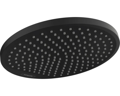 Kopfbrause hansgrohe Crometta S 240 1 jet EcoSmart rund Ø 240 mm schwarz matt 26724670