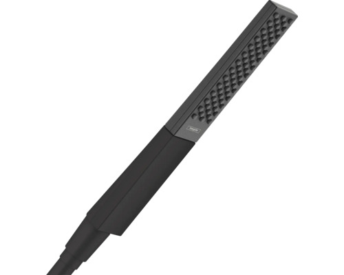 Stabhandbrause hansgrohe Rainfinity 100 1jet EcoSmart eckig 25 x 50 mm schwarz matt 26867670 Stabhandbrause hansgrohe Rainfinity 100 1jet EcoSmart eckig 25 x 50 mm schwarz matt 26867670