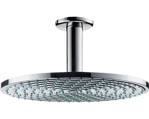 Kopfbrause Set hansgrohe Raindance S 240 1jet EcoSmart rund Ø 240 mm mit Deckenanschluss chrom 27463000 Kopfbrause Set hansgrohe Raindance S 240 1jet EcoSmart rund Ø 240 mm mit Deckenanschluss chrom 27463000