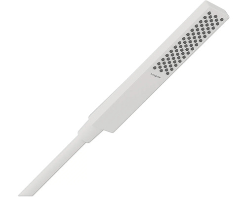 Stabhandbrause hansgrohe Pulsify E 100 1jet EcoSmart+ eckig 26 x 40 mm weiß matt 24321700