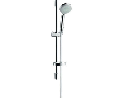 Brausegarnitur hansgrohe Croma 100 Vario EcoSmart chrom glänzend Brausestangenlänge 668 mm 27776000