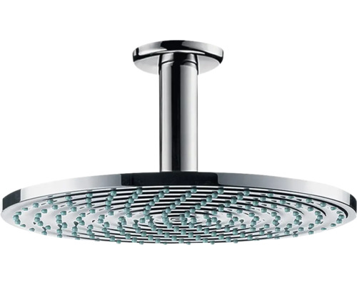 Kopfbrause Set hansgrohe Raindance S 240 1jet rund Ø 240 mm mit Deckenanschluss chrom 27477000