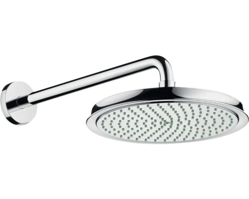 Kopfbrause Set hansgrohe Raindance Classic 1jet rund Ø 270 mm inkl. Brausearm chrom 27424000
