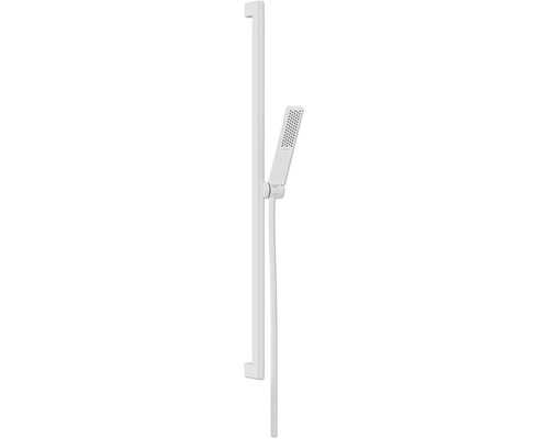 Brausegarnitur hansgrohe Pulsify E 100 1jet EcoSmart+ weiß matt Brausestangenlänge 950 mm 24381700