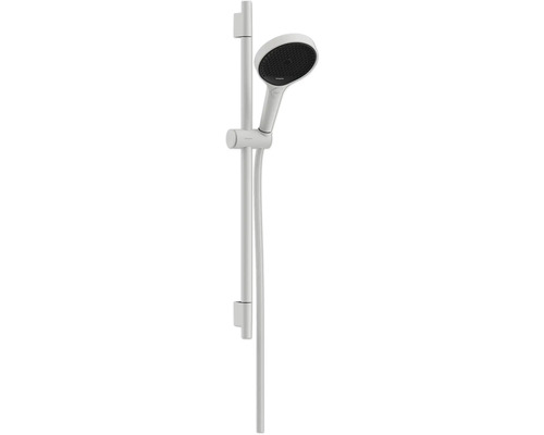 Brausegarnitur hansgrohe Rainfinity S Puro 130 3jet EcoSmart weiß matt Brausestangenlänge 720 mm 28746700 Brausegarnitur hansgrohe Rainfinity S Puro 130 3jet EcoSmart weiß matt Brausestangenlänge 720 mm 28746700