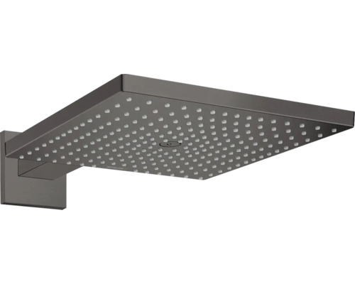 Kopfbrause Set hansgrohe Raindance E 300 1jet eckig 540 x 300 mm inkl. Brausearm brushed black chrom gebürstet 26238340 Kopfbrause Set hansgrohe Raindance E 300 1jet eckig 540 x 300 mm inkl. Brausearm brushed black chrom gebürstet 26238340