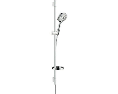 Brausegarnitur hansgrohe Raindance Select S 120 3jet chrom glänzend Brausestangenlänge 1008 mm 26631000