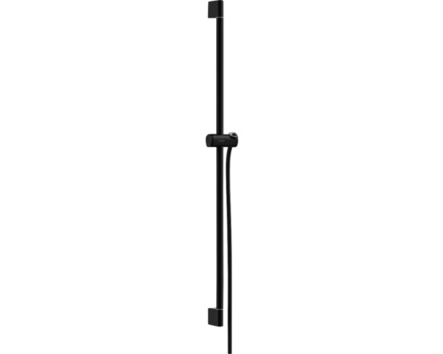 Brausestange hansgrohe Unica Pulsify S schwarz matt Brausestangenlänge 959 mm mit Isiflex Brauseschlauch 1600 mm 24401670