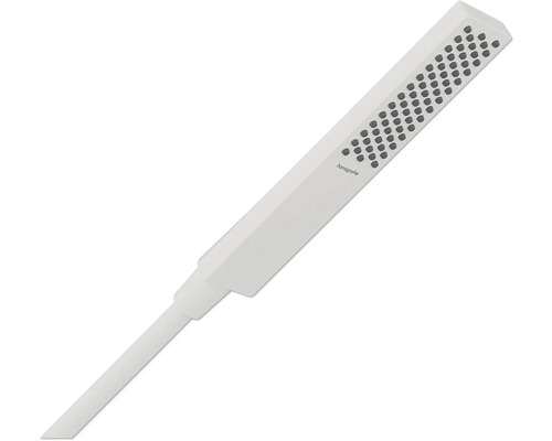 Stabhandbrause hansgrohe Pulsify E 100 1jet EcoSmart eckig 26 x 40 mm weiß matt 24320700 Stabhandbrause hansgrohe Pulsify E 100 1jet EcoSmart eckig 26 x 40 mm weiß matt 24320700