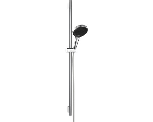 Brausegarnitur hansgrohe Rainfinity S Puro 130 3jet EcoSmart chrom glänzend Brausestangenlänge 1008 mm 28744000