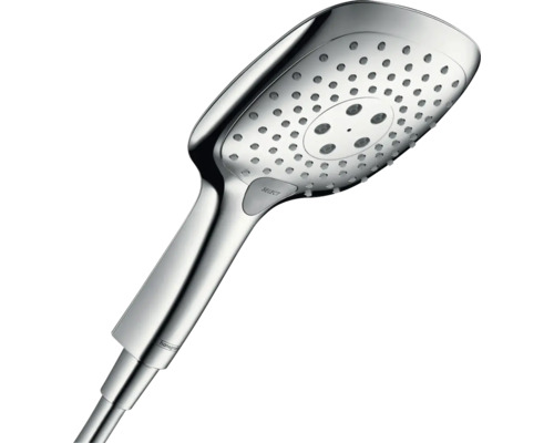 Handbrause hansgrohe Raindance Select E 150 3jet EcoSmart eckig 236 x 130 mm chrom 26551000 Handbrause hansgrohe Raindance Select E 150 3jet EcoSmart eckig 236 x 130 mm chrom 26551000