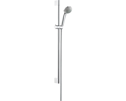 Brausegarnitur hansgrohe Crometta 85 Mono EcoSmart+ chrom glänzend Brausestangenlänge 669 mm 27652000 Brausegarnitur hansgrohe Crometta 85 Mono EcoSmart+ chrom glänzend Brausestangenlänge 669 mm 27652000