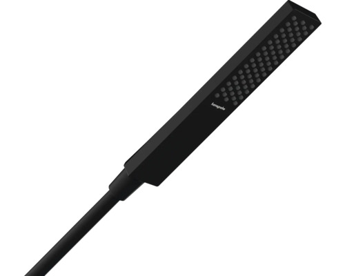 Stabhandbrause hansgrohe Pulsify E 100 1jet EcoSmart+ eckig 26 x 40 mm schwarz matt 24321670 Stabhandbrause hansgrohe Pulsify E 100 1jet EcoSmart+ eckig 26 x 40 mm schwarz matt 24321670