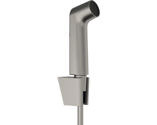hansgrohe Bidetbrauseset Bidette 1jet S EcoSmart mit Porter S Brausehalter und Brauseschlauch 125 cm brushed blach chrom gebürstet 29238340 hansgrohe Bidetbrauseset Bidette 1jet S EcoSmart mit Porter S Brausehalter und Brauseschlauch 125 cm brushed blach chrom gebürstet 29238340