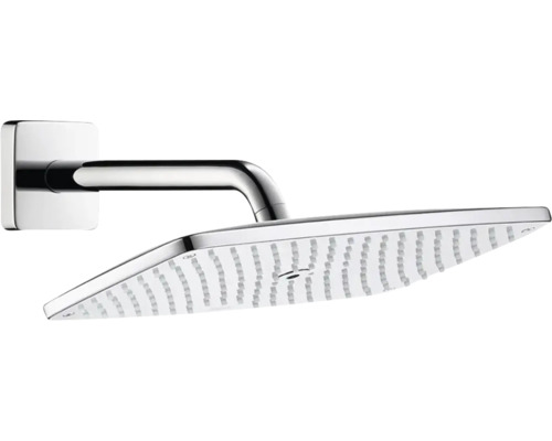 Kopfbrause Set hansgrohe Raindance E 360 Air 1jet eckig 339 x 360 mm inkl. Brausearm chrom 27371000 Kopfbrause Set hansgrohe Raindance E 360 Air 1jet eckig 339 x 360 mm inkl. Brausearm chrom 27371000