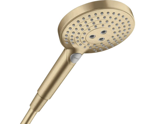 Handbrause hansgrohe Raindance Select S 120 3jet rund Ø 130 mm brushed bronze 26530140 Handbrause hansgrohe Raindance Select S 120 3jet rund Ø 130 mm brushed bronze 26530140