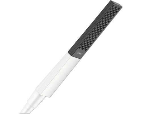 Stabhandbrause hansgrohe Rainfinity 100 1jet EcoSmart eckig 25 x 50 mm weiß matt 26867700 Stabhandbrause hansgrohe Rainfinity 100 1jet EcoSmart eckig 25 x 50 mm weiß matt 26867700