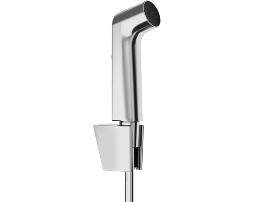 hansgrohe Bidetbrauseset Bidette 1jet S EcoSmart mit Porter S Brausehalter und Brauseschlauch 125 cm chrom 29238000