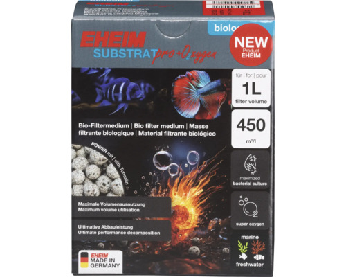 Filtersubstrat EHEIM SUBSTRATpro+ O₂xygen ca. 1 l 730 g