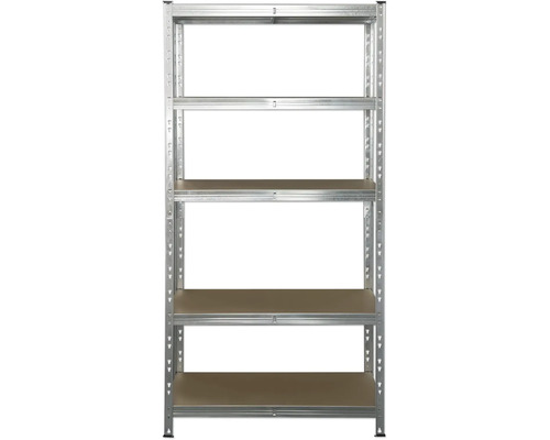 Regal mit Metallrahmen und fünf Regalböden